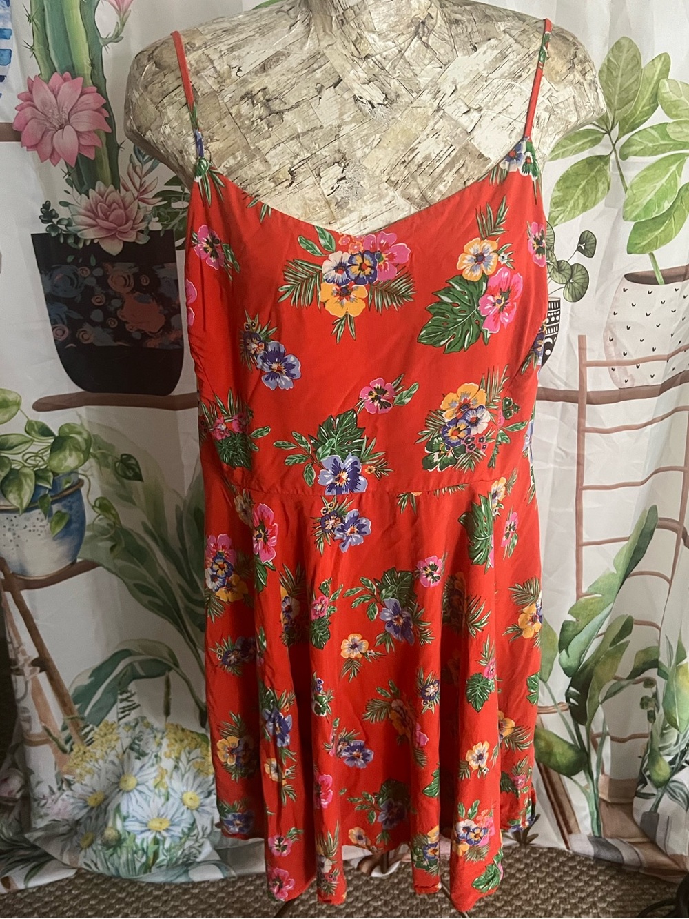 Size Xxl Old Navy Tropical Dress